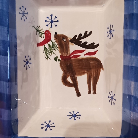 Reindeer Holiday Print Set Of 3. Perfect Set For Santa's Milk and Cookies. - Picture 16 of 16